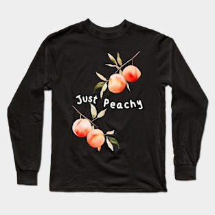 peachy Long Sleeve T-Shirt